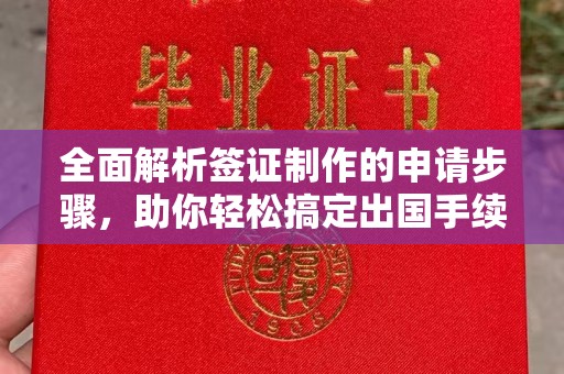 莿桐全面解析签证制作的申请步骤，助你轻松搞定出国手续